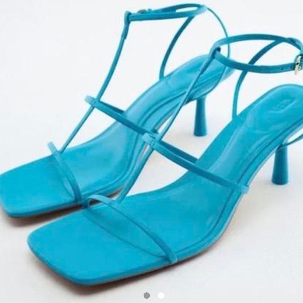 Zara strappy heels